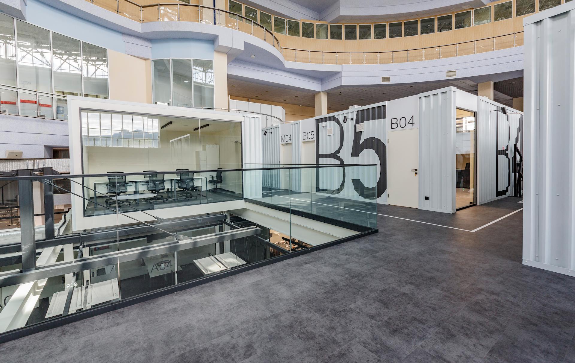 Moderní výstavní expozice na veletrhu